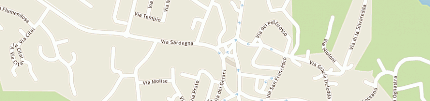 Mappa della impresa azienda sanitaria locale 2 a SAN TEODORO