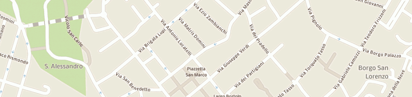 Mappa della impresa progit srl a BERGAMO