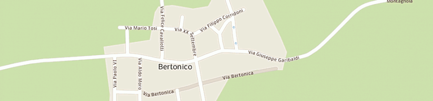 Mappa della impresa municipio a BERTONICO