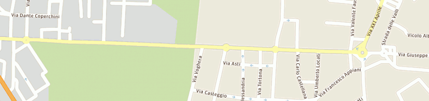 Mappa della impresa la messicana srl a PIACENZA