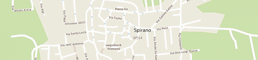Mappa della impresa sorelle carminati santina e maria giuseppa a SPIRANO