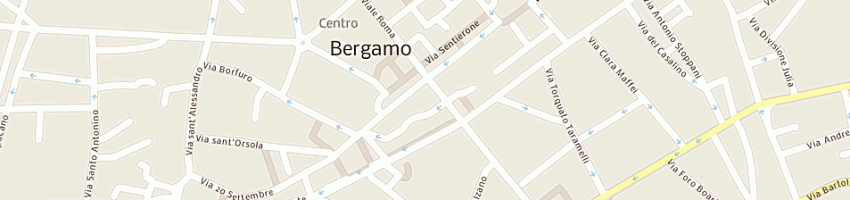 Mappa della impresa pasticceria relja snc a BERGAMO
