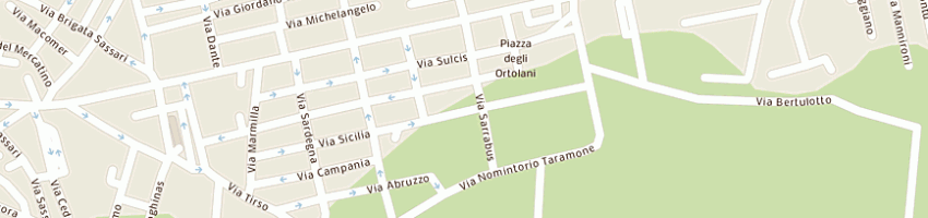 Mappa della impresa assicurazioni sara a NUORO