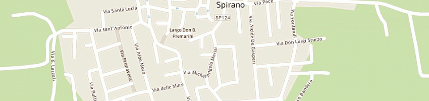 Mappa della impresa santinelli luciano a SPIRANO
