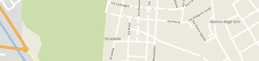 Mappa della impresa zangrandi fabrizio a PIACENZA