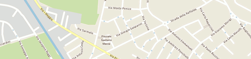 Mappa della impresa rossi margherita a PIACENZA