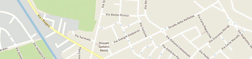 Mappa della impresa tassi stefano a PIACENZA