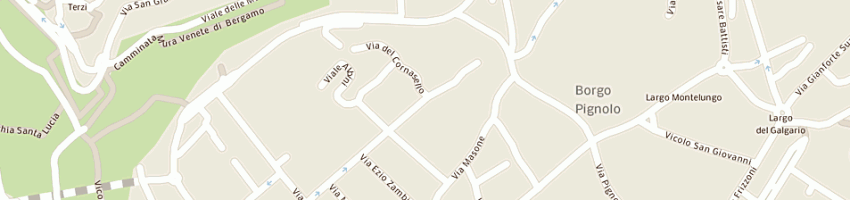 Mappa della impresa istituto suore orsoline di gandino a BERGAMO
