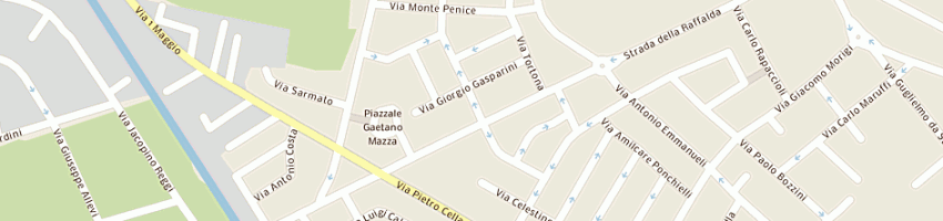 Mappa della impresa berni stefano a PIACENZA