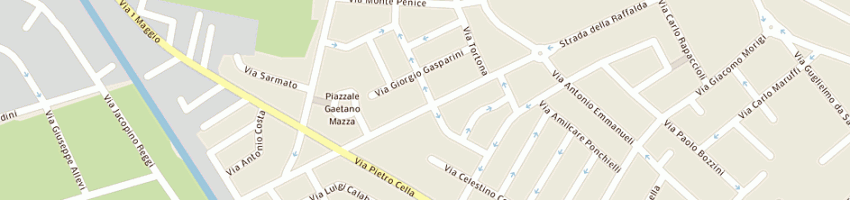 Mappa della impresa cavalli alfredo a PIACENZA