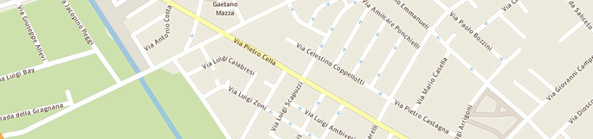 Mappa della impresa cordani lucia a PIACENZA