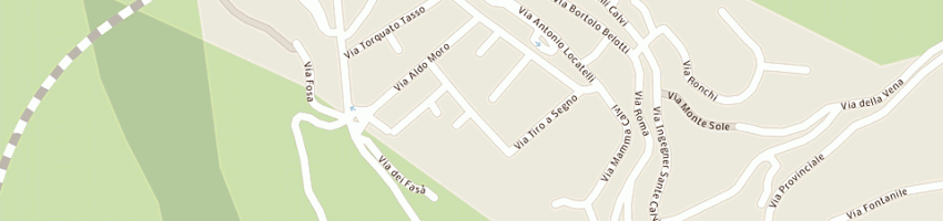 Mappa della impresa milesi alfio a PIAZZA BREMBANA