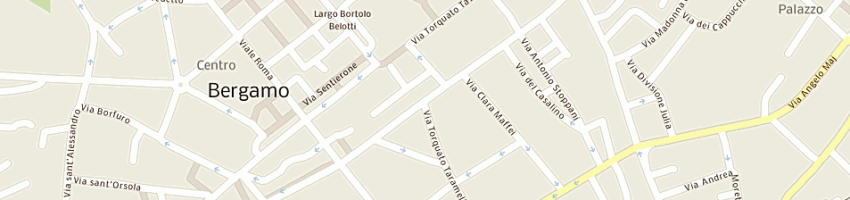 Mappa della impresa santaniello leopoldo a BERGAMO