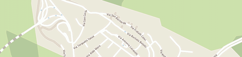 Mappa della impresa ferramenta tutto casa snc di cattaneo simona e c a PIAZZA BREMBANA