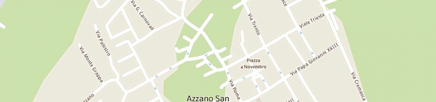 Mappa della impresa sir sistemi italiani ristorazione (srl) a AZZANO SAN PAOLO
