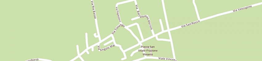 Mappa della impresa madoogali cafe' di merisio paola a CARAVAGGIO