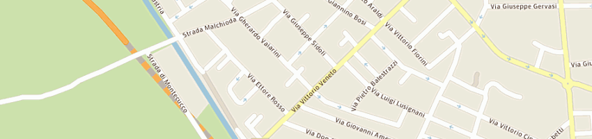 Mappa della impresa franchini bernini antonio a PIACENZA