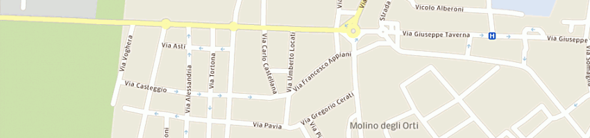 Mappa della impresa sartori annalisa a PIACENZA