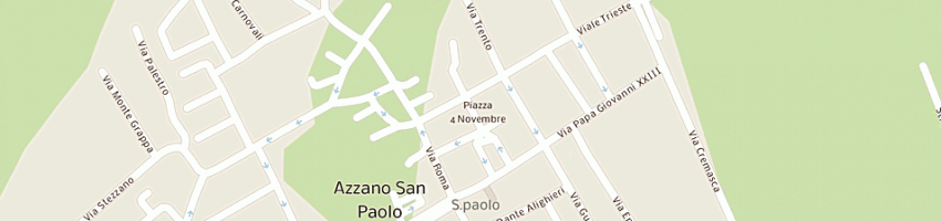 Mappa della impresa carrozzeria colombo di colombo pierluigi a AZZANO SAN PAOLO