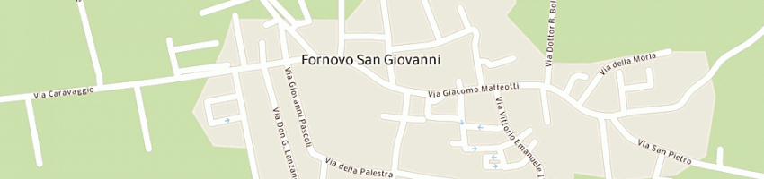 Mappa della impresa new abacus di grisa sergio a FORNOVO SAN GIOVANNI