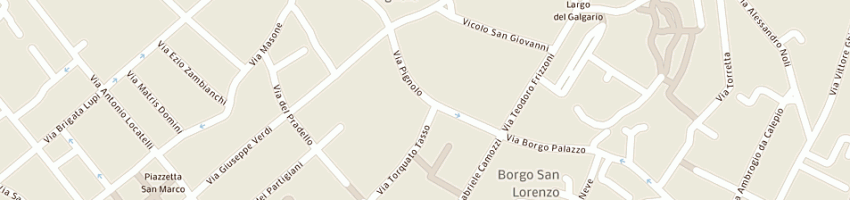 Mappa della impresa biblioteca pignolo a BERGAMO