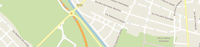 Mappa della impresa scevi massimo a PIACENZA