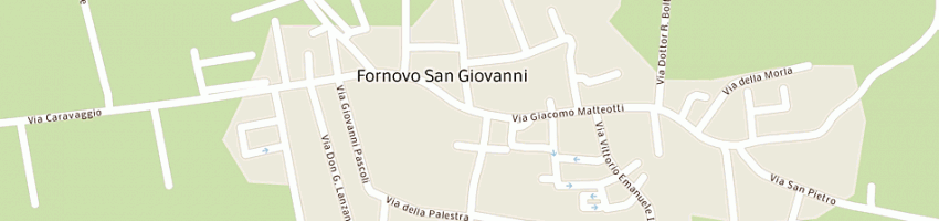 Mappa della impresa il picchio rosso di maguolo nadia a FORNOVO SAN GIOVANNI