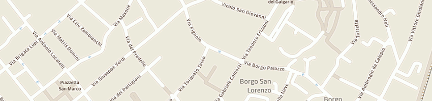 Mappa della impresa del carro luciano a BERGAMO