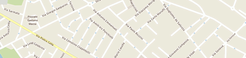 Mappa della impresa tuttocarni a PIACENZA
