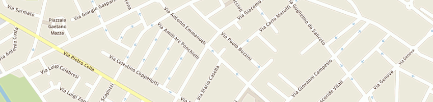 Mappa della impresa passioni dario a PIACENZA