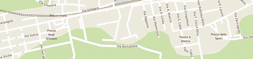 Mappa della impresa centro ogliastra designe snc a TORTOLI 