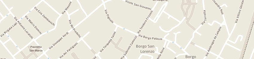 Mappa della impresa parigi giovanni a BERGAMO