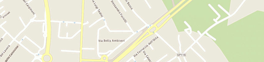 Mappa della impresa geas srl a BERGAMO