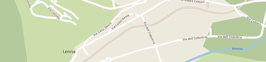 Mappa della impresa goglio srl a LENNA