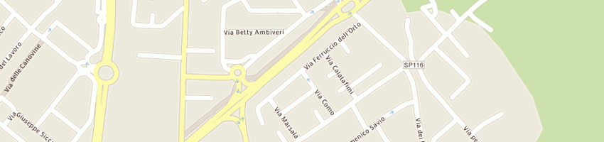 Mappa della impresa csi srl a BERGAMO