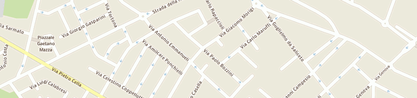 Mappa della impresa assistenza schiavi natalia a PIACENZA