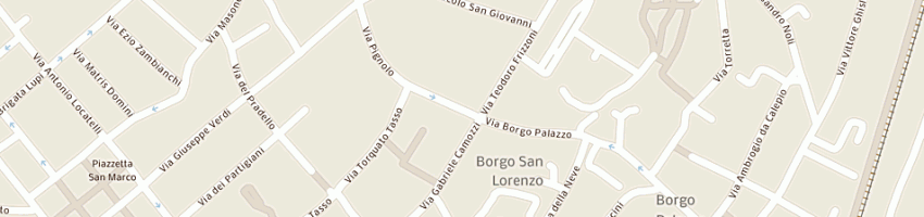 Mappa della impresa lf studio associato di fiorina arclucio e fiorina ingmarcello a BERGAMO