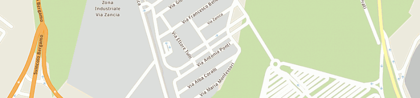 Mappa della impresa comedile snc di coter aldo e rota annalisa a BERGAMO