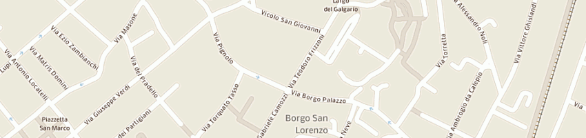 Mappa della impresa c e b srl a BERGAMO