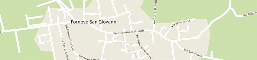 Mappa della impresa banca di credito cooperativo di caravaggio a FORNOVO SAN GIOVANNI