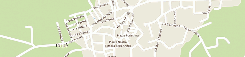 Mappa della impresa demurtas flli stazione di servizio q8 a NUORO
