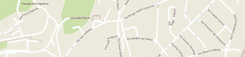Mappa della impresa andreoli silvano a BERGAMO