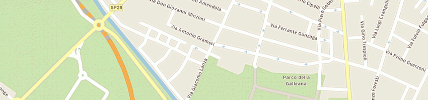 Mappa della impresa as libertas s corrado a PIACENZA