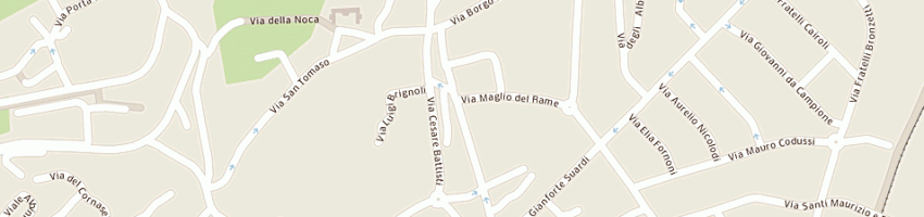 Mappa della impresa studio veterinario animal hospital di lamberti a BERGAMO