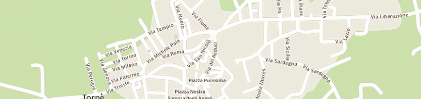 Mappa della impresa comune di torpe' a TORPE 