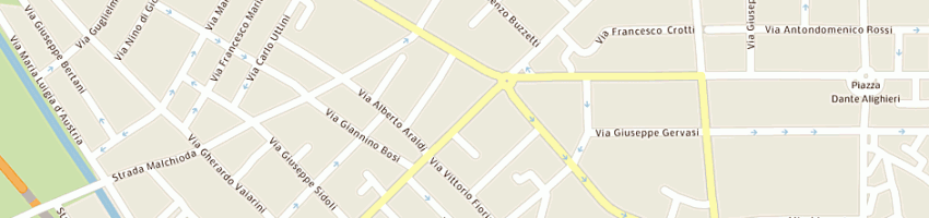 Mappa della impresa studio dentistico dottbosi gianpaolo a PIACENZA