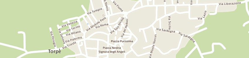 Mappa della impresa markomarket di pala marco e c snc a TORPE 