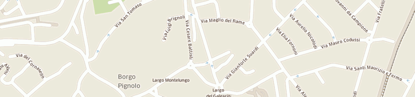 Mappa della impresa ghisalberti giorgio a BERGAMO