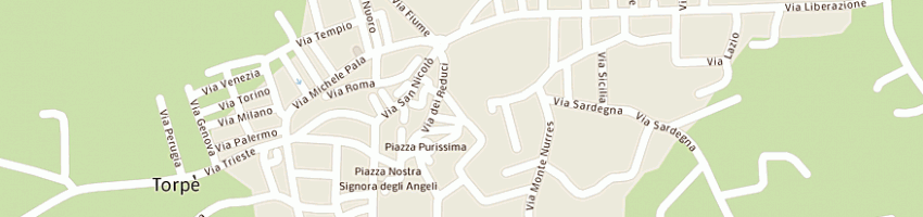Mappa della impresa il bottegone srl a TORPE 