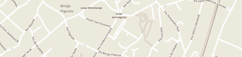 Mappa della impresa mangili claudio a BERGAMO
